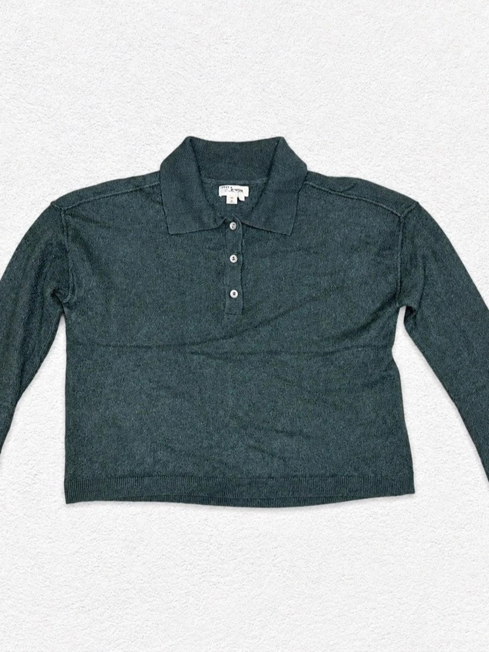 Pilcro Dark Green Cashmere Sweater XS
